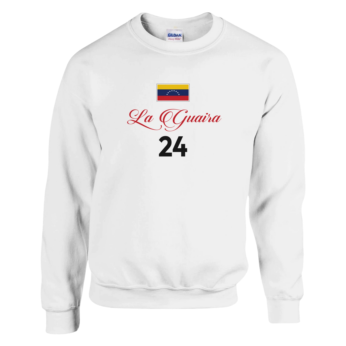 Gray sweatshirt with The Earthquake Of La Guaira print